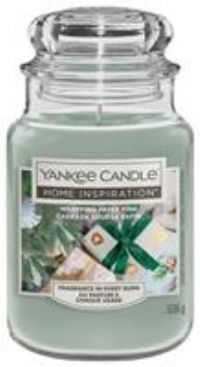 Yankee Home Inspiration Large Jar Candle Wrapping Paper Pine