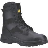 Amblers FS008 Security Combat Safety Zip-Up Work Boot |UK 4-14|