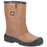 Amblers FS142 Unisex Safety Rigger Boot with Scuff-Cap |UK 3-13|