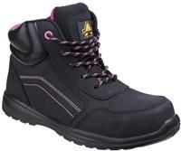 Amblers Safety Womens AS601 Lydia in Black - Size 7 UK - Black