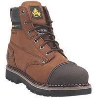 Amblers AS233 Austwick Waterproof S3 Safety Work Boots Brown Scuff Cap 6-12