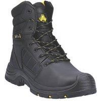 Amblers AS350C Berwyn S3 black metatarsal waterproof composite boot with midsole