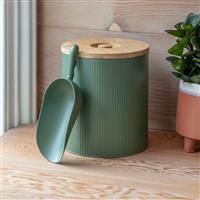 Garden Trading Kinloch Pet Bin, Small, Thistle Green