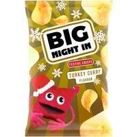 Big Night In Turkey Curry Flavour Festive Crisps 150g