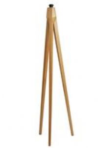 Habitat Tripod Wooden Floor Lamp Base Only - Ash