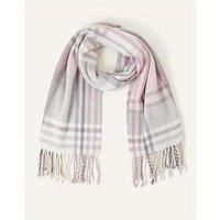 Accessorize Pastel Check Blanket