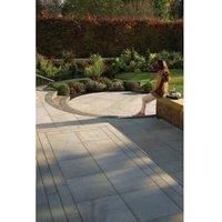 Marshalls Sawn Versuro Smooth Autumn Bronze Paving Slab 1250 x 750 x 30 mm - 13.125m2 pack