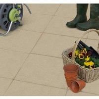 Marshalls Utility Textured Natural Paving Slab 450 x 450 x 32 mm - 12.96m2 pack