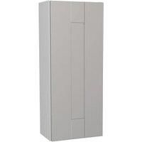 Wickes Vermont Grey On White Floorstanding Storage Unit - 300 x 735mm