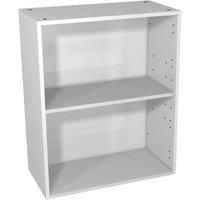 Wickes Vermont Grey On White Floorstanding or Wall Open Storage Unit - 600 x 735mm