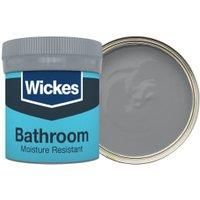 Wickes Slate - No. 235 Bathroom Soft Sheen Emulsion Paint Tester Pot - 50ml