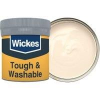 Wickes Biscuit - No. 320 Tough & Washable Matt Emulsion Paint Tester Pot - 50ml