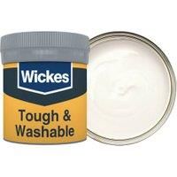 Wickes Pure Cotton - No. 110 Tough & Washable Matt Emulsion Paint Tester Pot - 50ml