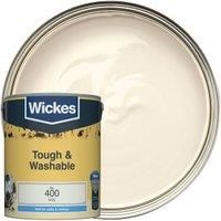 Wickes Ivory  No. 400 Tough & Washable Matt Emulsion Paint  5L