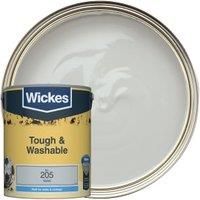 Wickes Tough & Washable Matt Emulsion Paint - Nickel No.205 - 5L