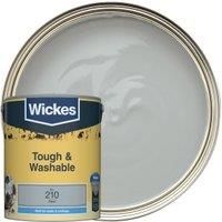 Wickes Tough & Washable Matt Emulsion Paint - Steel No.210 - 5L