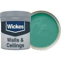 Wickes Jewel Green - No. 845 Vinyl Matt Emulsion Paint Tester Pot - 50ml