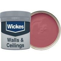 Wickes Maroon - No. 715 Vinyl Matt Emulsion Paint Tester Pot - 50ml