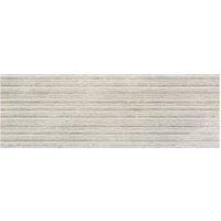 Wickes Boutique Paloma Grey Structure Ceramic Wall Tile - Cut Sample