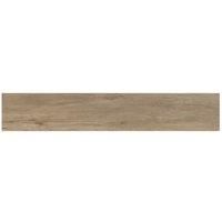 Wickes Boutique Maryland Oak Glazed Porcelain Wood Effect Tile - Cut Sample