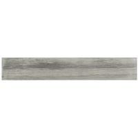 Wickes Boutique Oslo Grey Glazed Porcelain Wood Effect Tile - Cut Sample