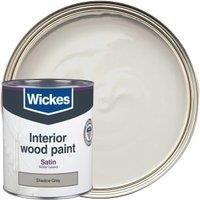 Wickes Quick Dry Satinwood Shadow Grey 750ml