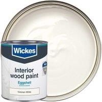 Wickes Eggshell Victorian White 750ml