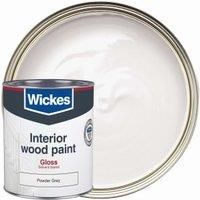 Wickes Non Drip Gloss Powder Grey 750ml