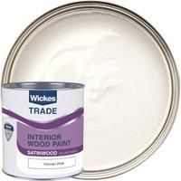 Wickes Trade Satinwood Victorian White 1L