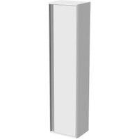 Wickes Radli White Handleless Rail Wall Hung Tower Unit - 1600 x 400mm