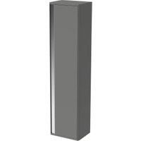 Wickes Radli Dust Grey Handleless Rail Wall Hung Tower Unit - 1600 x 400mm