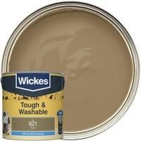 Wickes Hazel - No. 821 Tough & Washable Matt Emulsion Paint - 2.5L