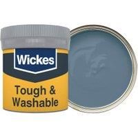 Wickes Turkish Blue - No. 941 Tough & Washable Matt Emulsion Paint Tester Pot - 50ml