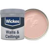 Wickes Peony Pink - No. 611 Vinyl Matt Emulsion Paint Tester Pot - 50ml