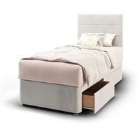 Strada Plush Divan Bed - Optional Mattress And Storage