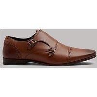 Leather Monk Shoes