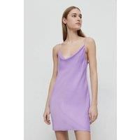 Petite Satin Mini Slip Dress