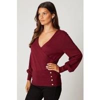 Wallis Berry Jumper Womens Daywear Jumpers & Cardigans