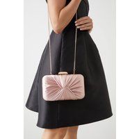 Womens Beaut Satin Clutch Bag