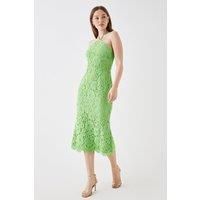 Debut London by Coast Lace Halter Midi Dress