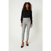 Womens Check Bengaline Skinny Trouser