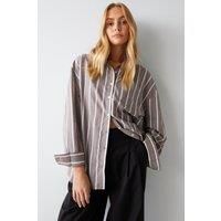 Stripe Oversize Shirt