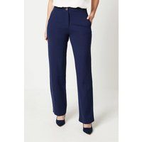 Womens Tall Ponte Wide Leg Trouser