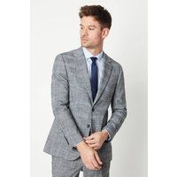 Burton Neutral Single Breasted Suit Mens Smart Suits