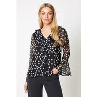 Wallis Black Shirt Womens Daywear Shirts