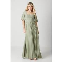 Debut London by Coast Angel Sleeve Georgette Bridesmaids Dress