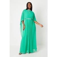 COAST Cape Detail Chiffon Maxi Gown