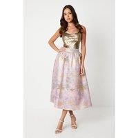 Coast Full Skirt Womens Occasion Skirts Rose Gold