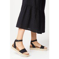 Womens Reign Espadrille Footbed Sandals