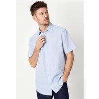 Linen Look Short Sleeve Shirt